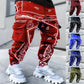 Pantalon imprimé pour hommes, Bloomers amples