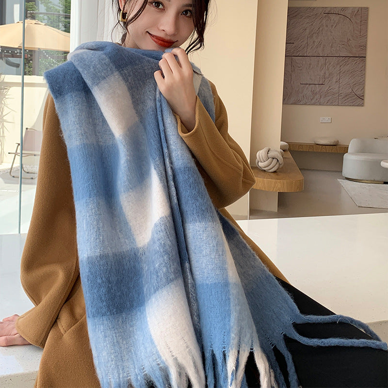 Cache-cou pour femme, tendance, stylé, assorti avec tout.