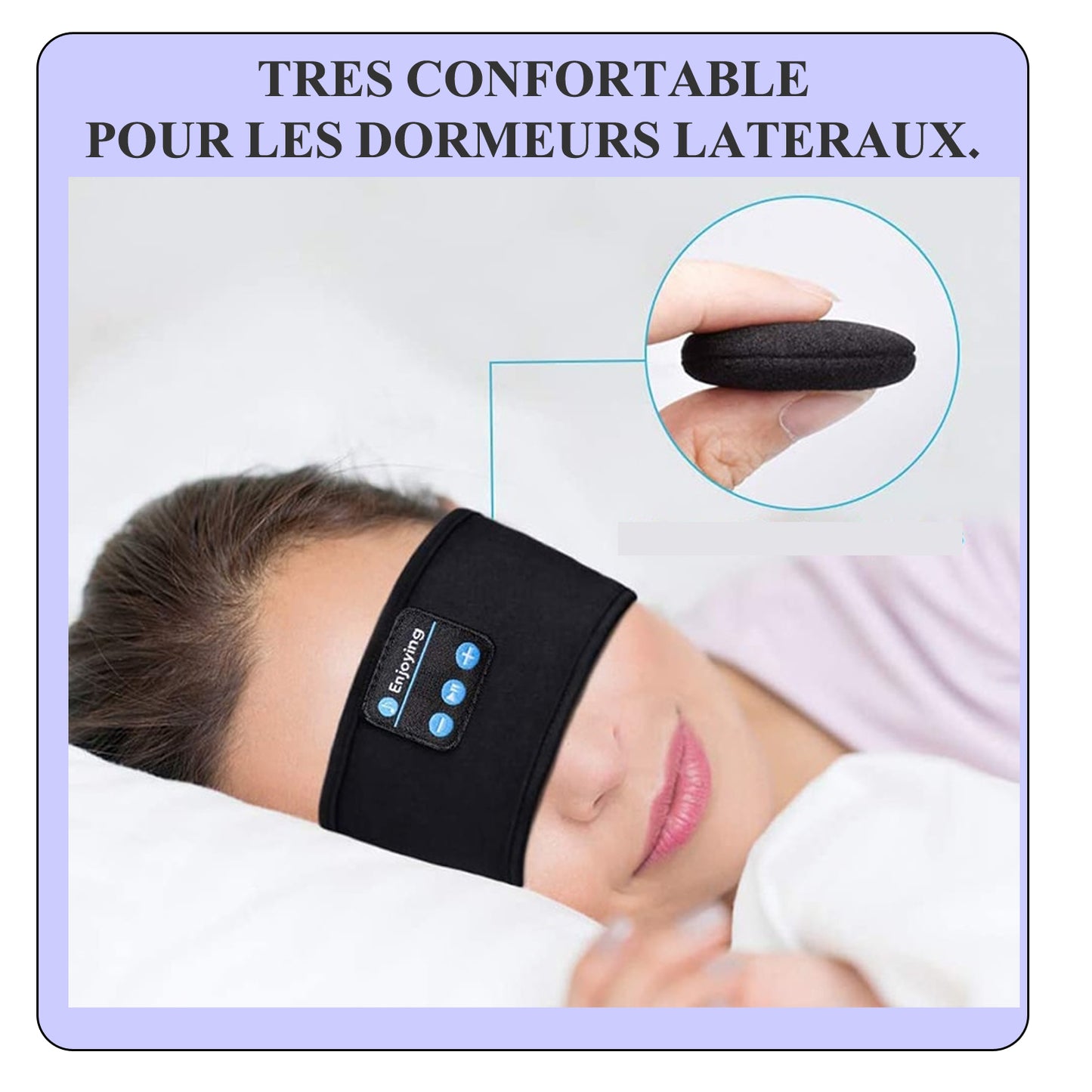 Bandeau de sport et de sommeil Bluetooth.
