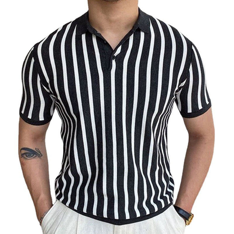 Tricots manches courtes business polo hommes