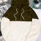 Sweat à capuche mi-fermeture à glissière pour homme