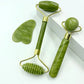 Masseur de visage "Jade naturel GuaSha".