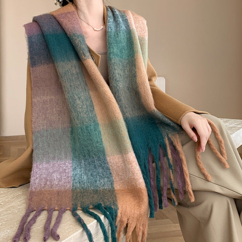 Cache-cou pour femme, tendance, stylé, assorti avec tout.