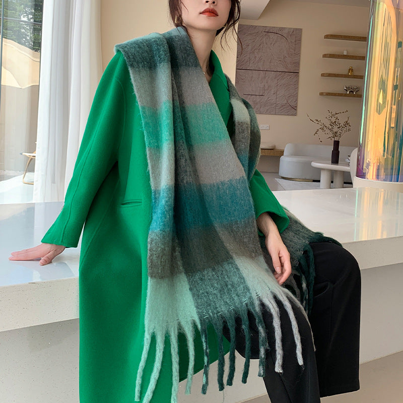 Cache-cou pour femme, tendance, stylé, assorti avec tout.