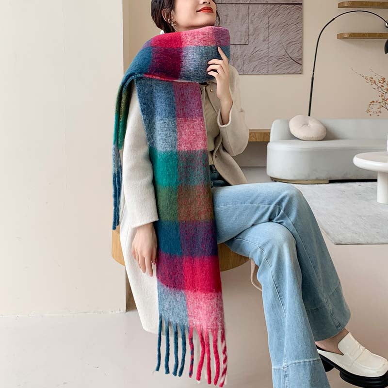 Cache-cou pour femme, tendance, stylé, assorti avec tout.