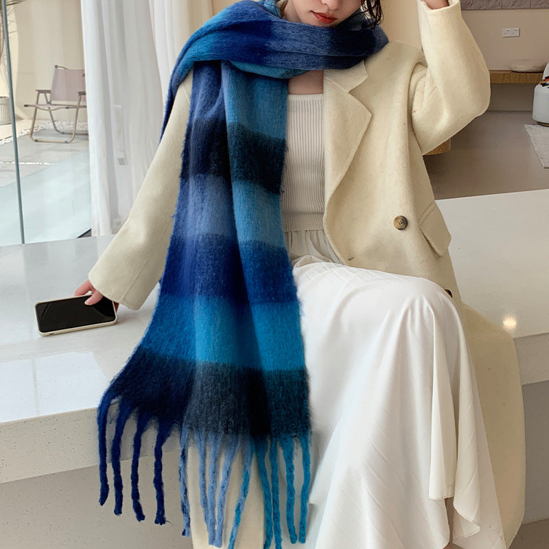 Cache-cou pour femme, tendance, stylé, assorti avec tout.