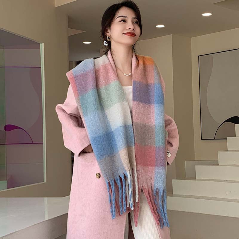Cache-cou pour femme, tendance, stylé, assorti avec tout.