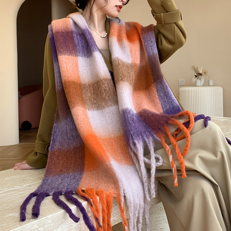 Cache-cou pour femme, tendance, stylé, assorti avec tout.