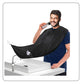 Tablier de rasage de barbe et de cheveux.